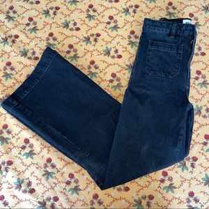 Rolla’s Black Wide Leg Jean